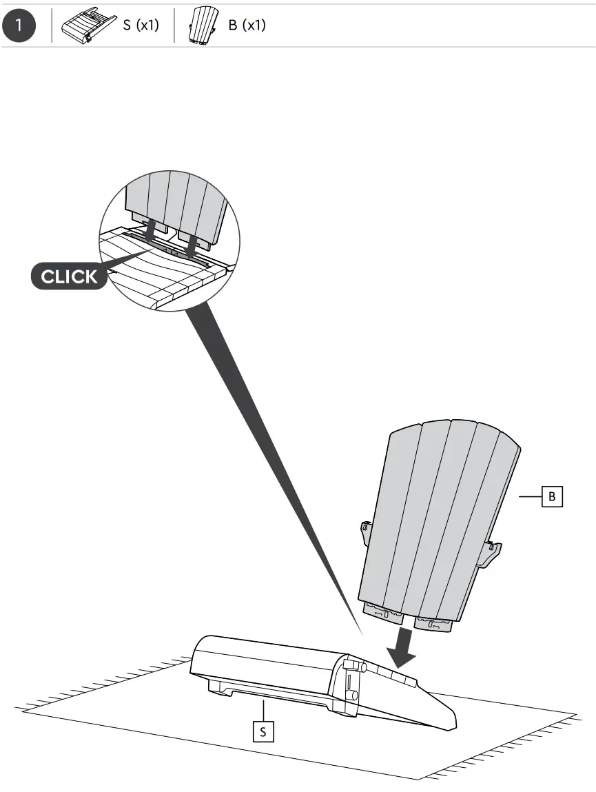 Keter B09TG3J5PP Rocking Adirondack Rocker Navy -fig4