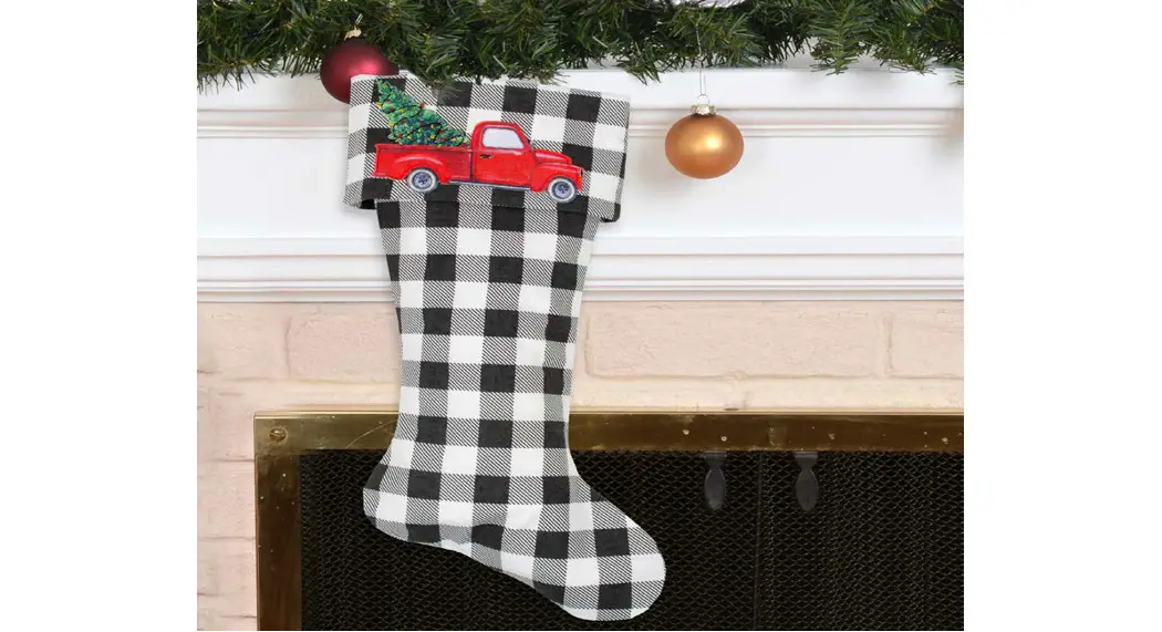 Fabric Editions Stocking Template Instructions