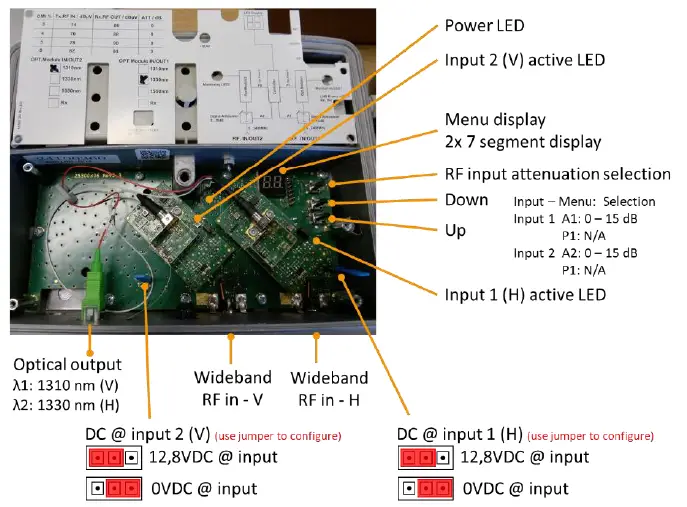 johansson 4000 Optical Headend Transmitter-5