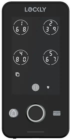 LOCKLY GUARD INGRESS 302 Smart Access Control and Doorbell
