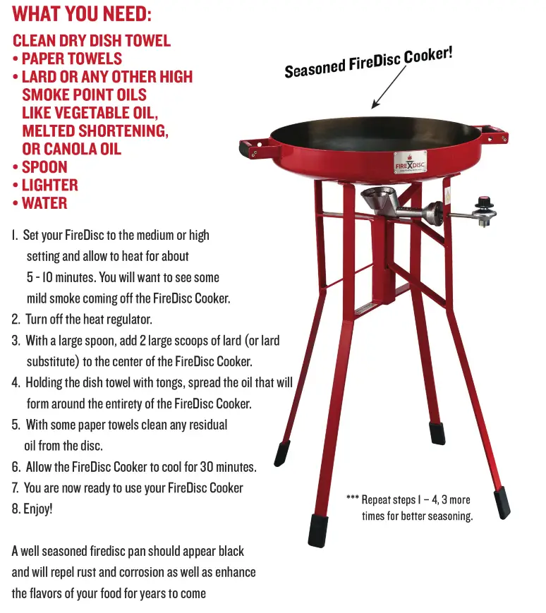 FireDisc Portable Propane Cooker 4