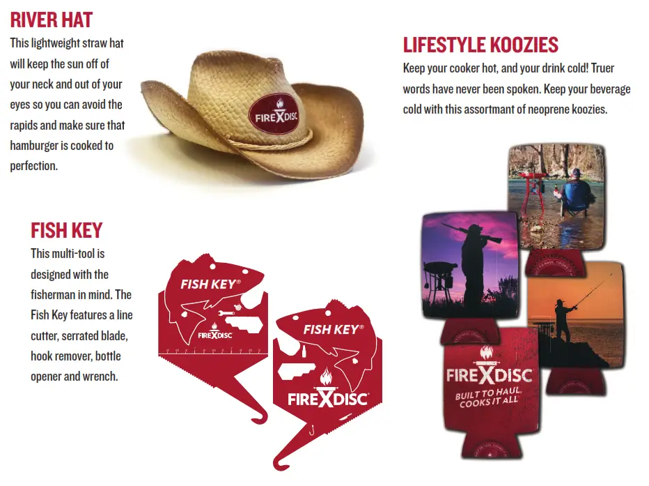 FireDisc Portable Propane Cooker ACCESSORIES 2