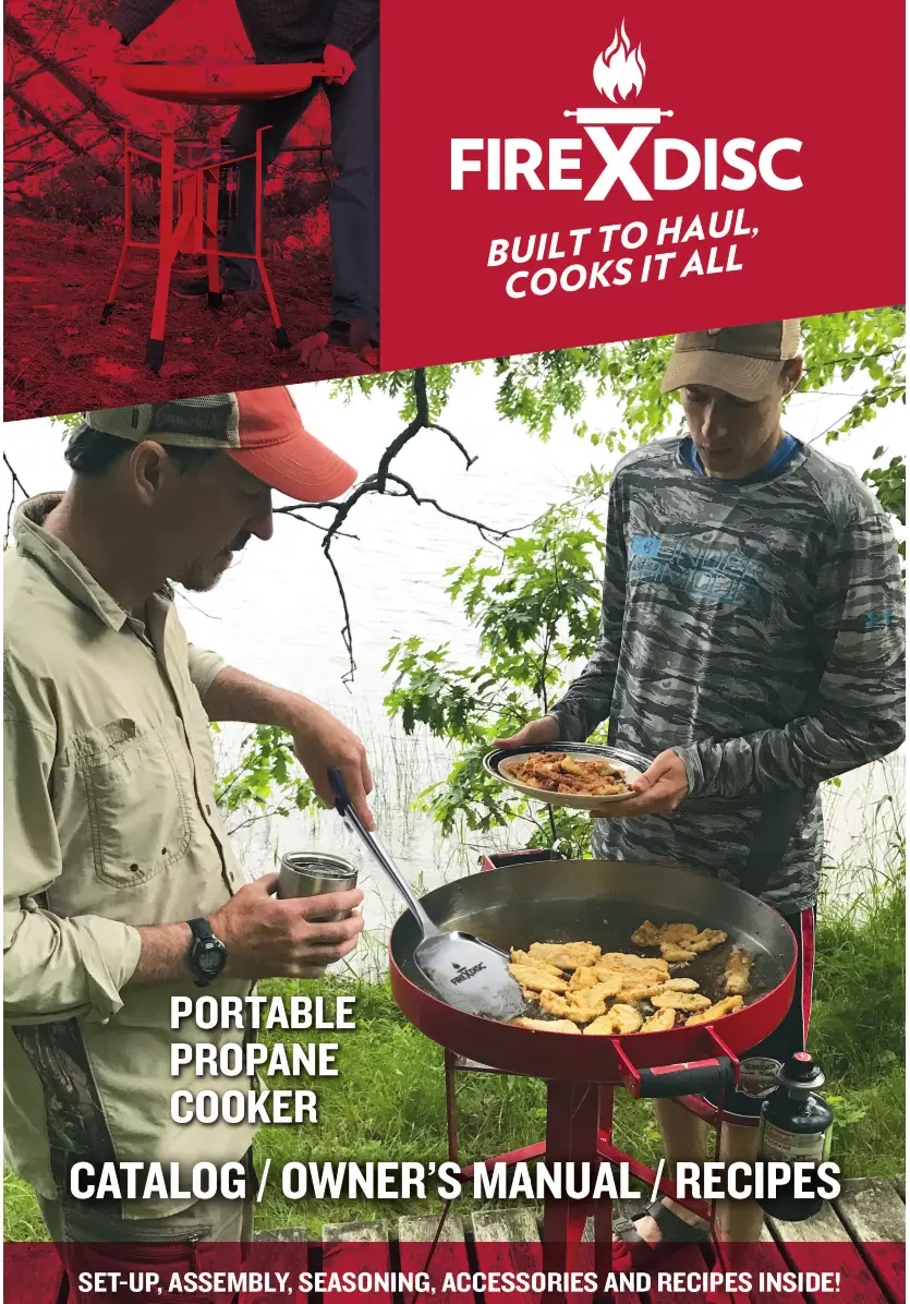 FireDisc Portable Propane Cooker