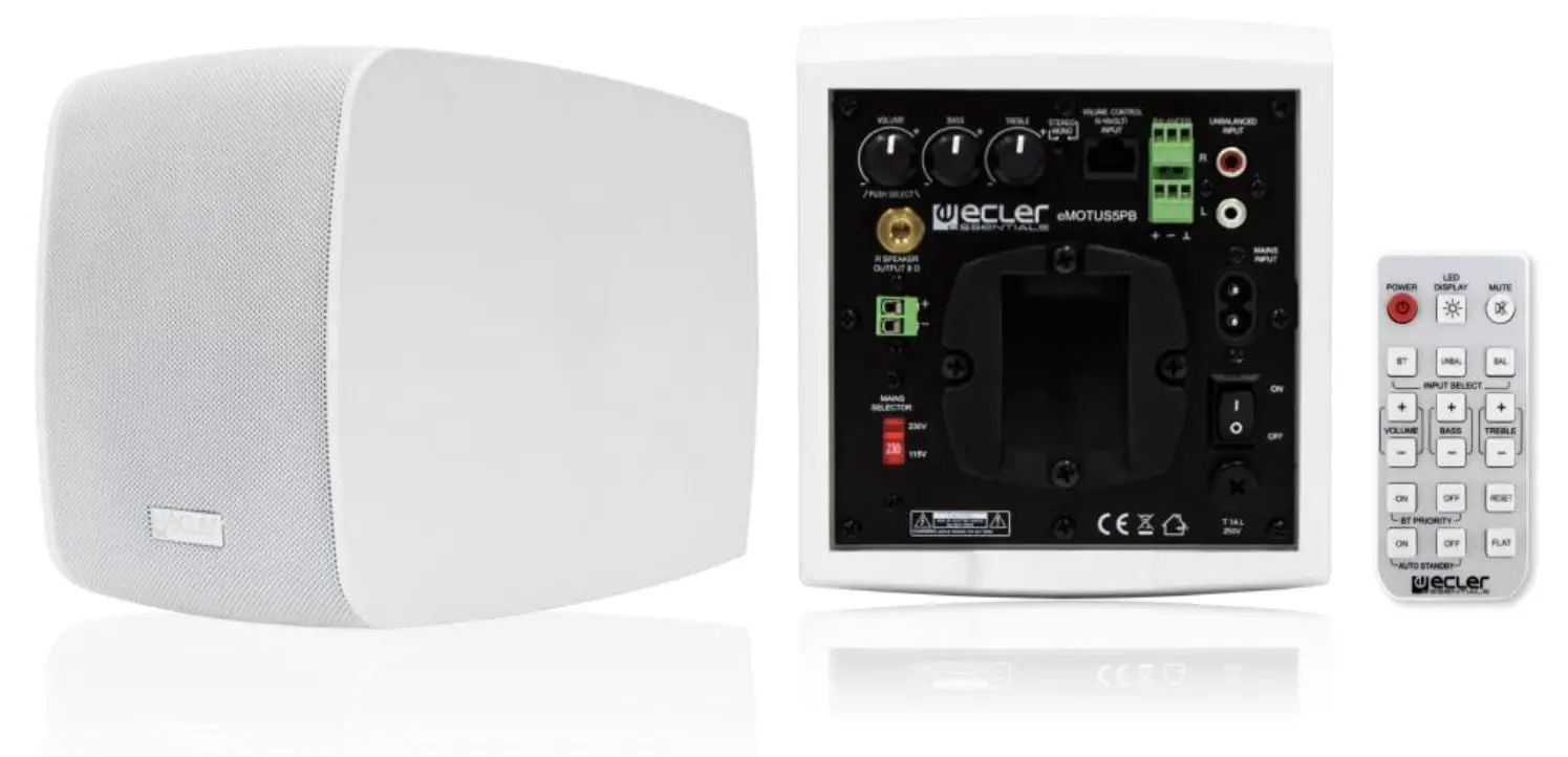 Ecler Emotus5p Powered Loudspeakers User Manual