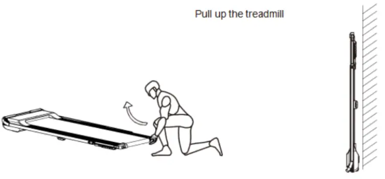 FORTIS FST2JOGPADA T2 Ultra Slim Foldable 2 in 1 Walking and Jogging Smart Treadmill - 8