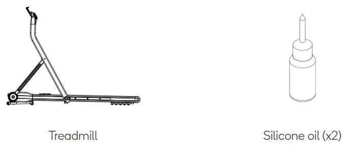 FORTIS FST2JOGPADA T2 Ultra Slim Foldable 2 in 1 Walking and Jogging Smart Treadmill - COMPONENTS