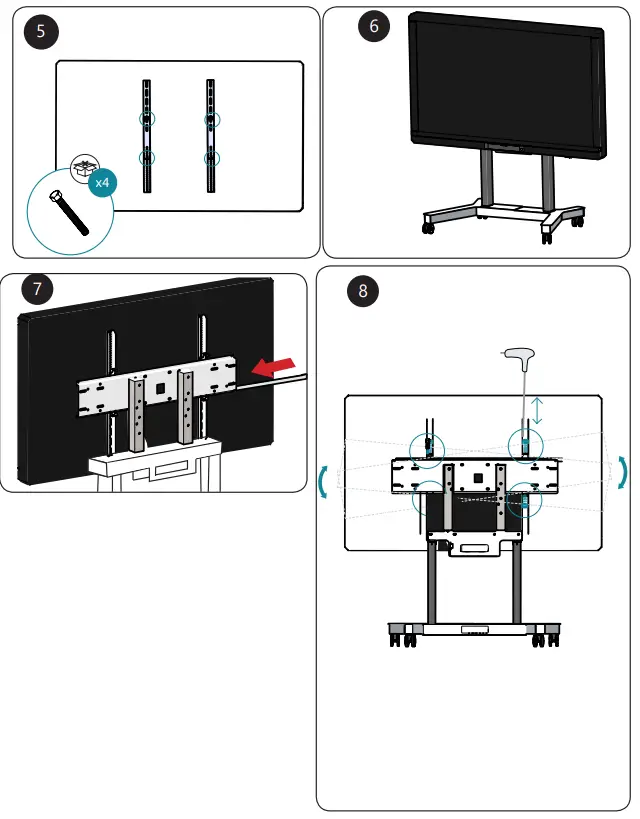 traulux-SMMI-F100-Motorised-Mobile-Floor-Stand-7