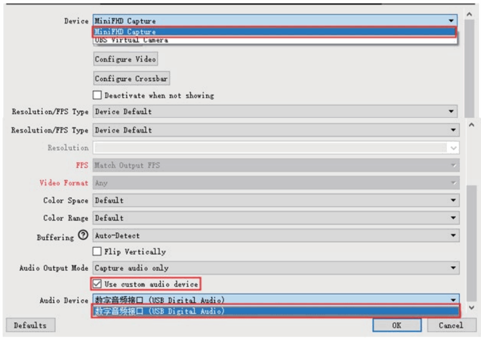 VigilLink VLUC-USB22K 1080p HDMI to USB2.0 Video Capture - custom audio device