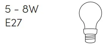 INNOLUX 753793 Carin Wall Lamp E27 - Carin Lisa Johansson Pape 1