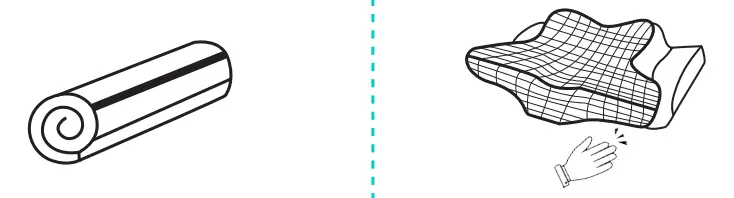 SKG T3-E-Dual-Layer Polyurethane-Memory-Foam-1