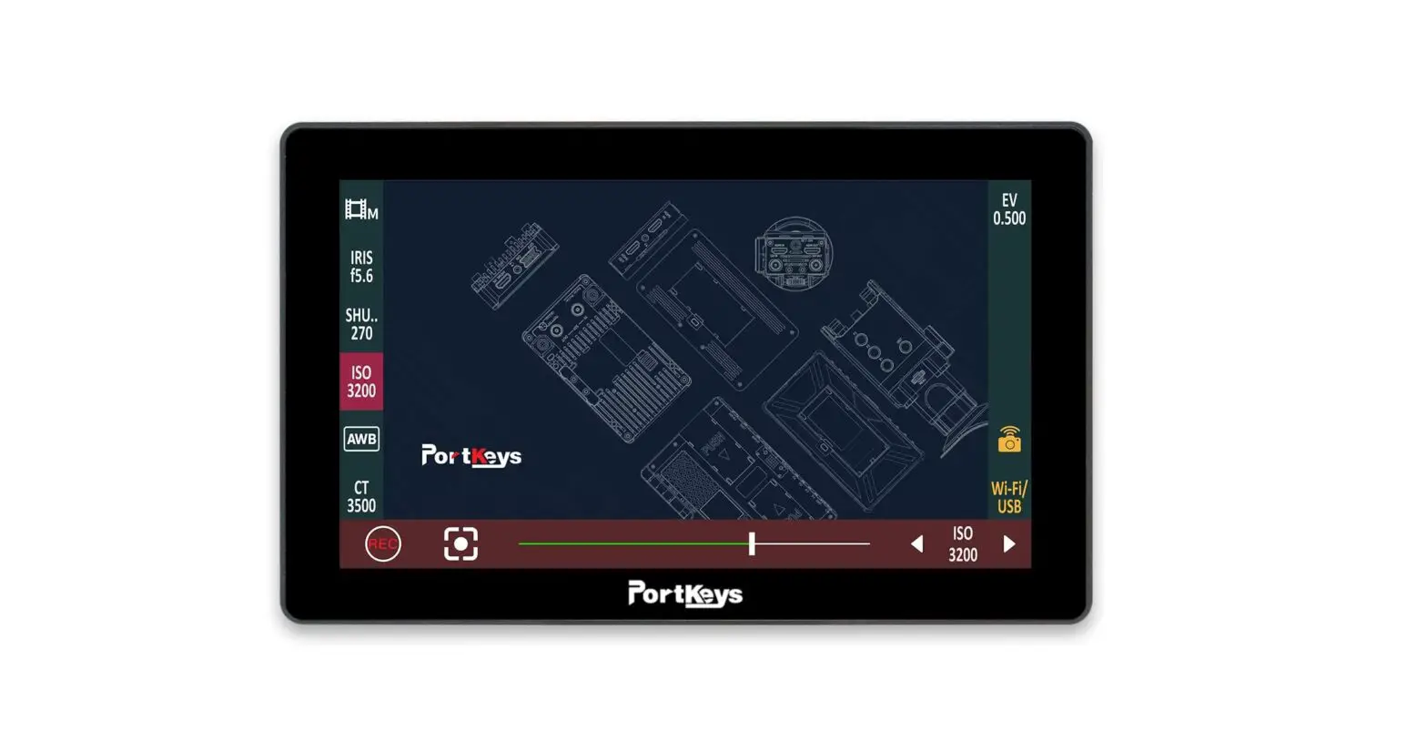 Portkeys Lh5pii 5.5 Inch Full Hd 4k Hdmi Monitor Touch Screen Camera Instruction Manual