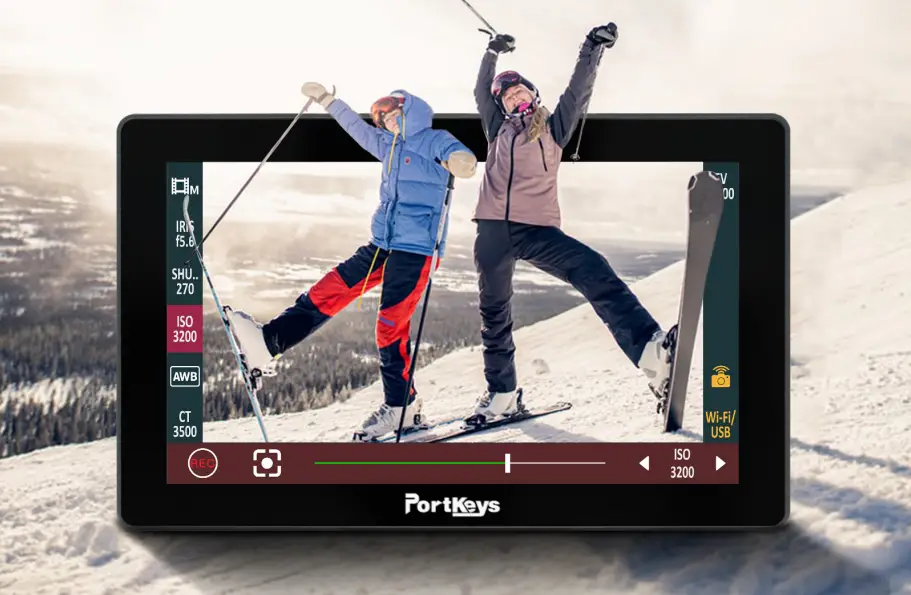 PortKeys LH5PII 5.5 Inch Full HD 4K HDMI Monitor Touch screen Camera