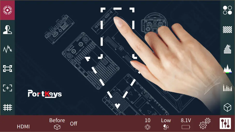 PortKeys LH5PII - Camera Control Interface 1