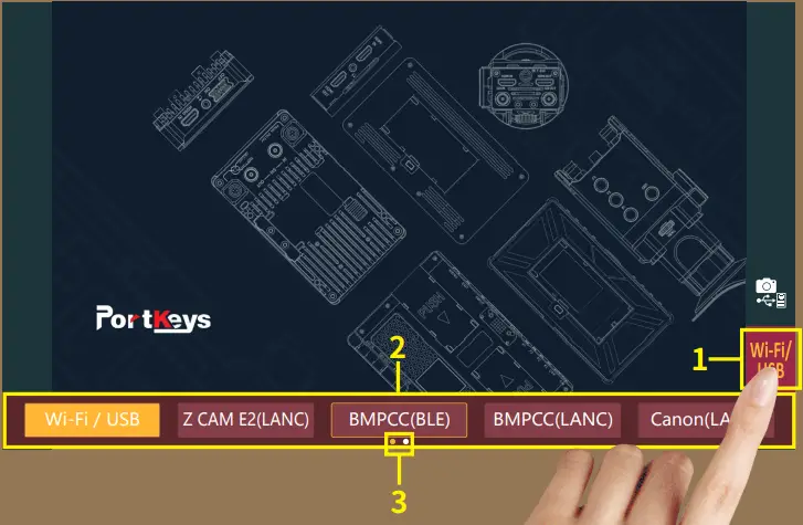 PortKeys LH5PII - Camera Control Interface 3
