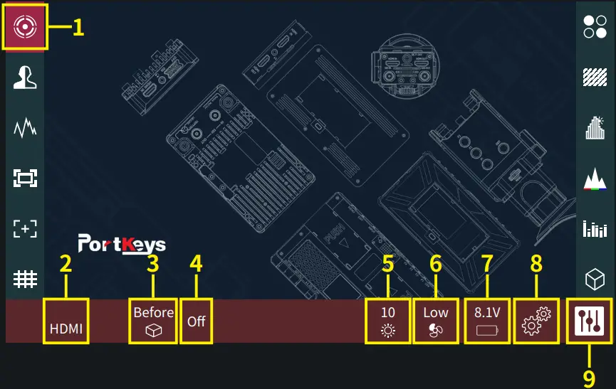 PortKeys LH5PII - Function Interface 3