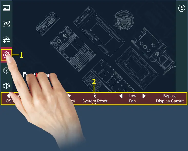 PortKeys LH5PII - Setting Interface 7