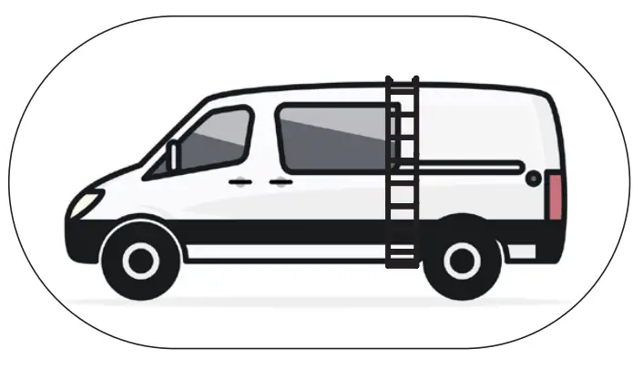 FVCO SP0201B Sprinter Side Ladder -fig6