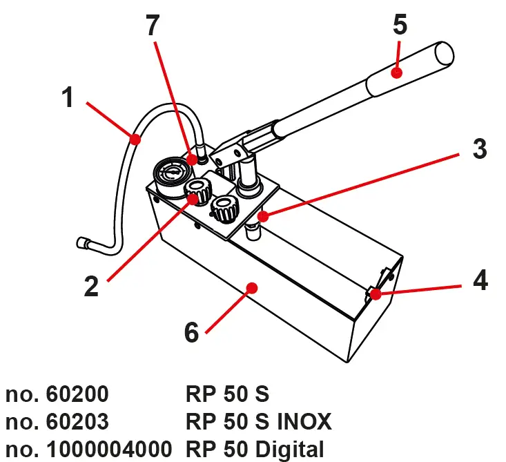 ROTHENBERGER RP50-S Test Pump 2