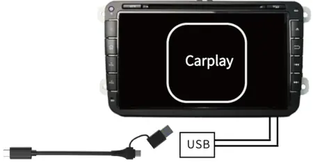 YEHUA M25Y Car Smart Converter Carplay Box-FIG3