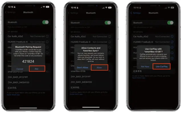 YEHUA M25Y Car Smart Converter Carplay Box-FIG4