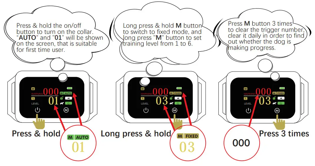 chewy B801 Bark Control Collar - Figure 2