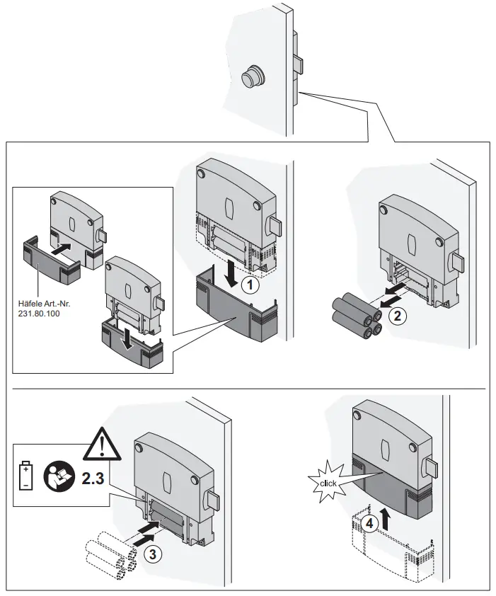 HAFELE LL 200 Locker Lock - Fig 14