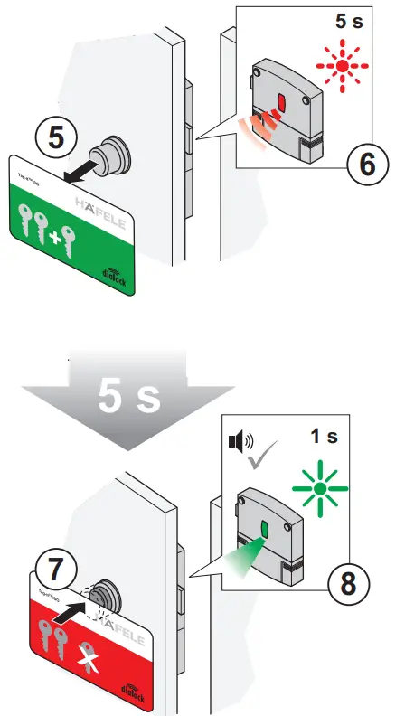 HAFELE LL 200 Locker Lock - Fig 2
