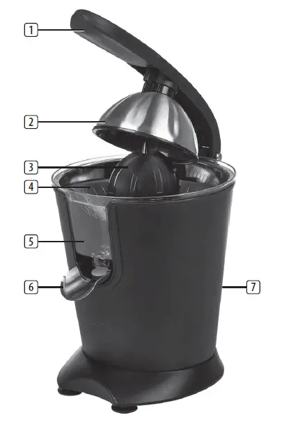 Nova-02.201978.01.001-Black-Steel-Juicer-FIG-1