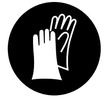 Wear protective gloves