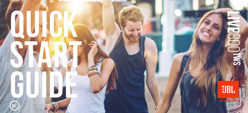 JBL Live 300TWS True Wireless in-Ear Headphones User Manual