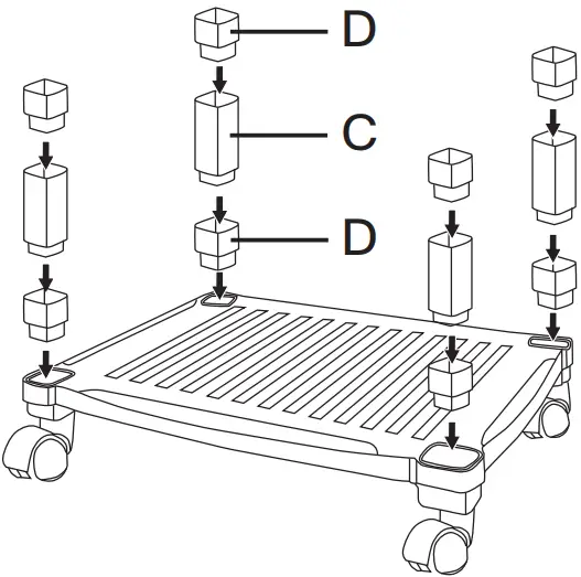 HUANUO-HNDPS-Under-Desk-Printer-Stand-fig-4