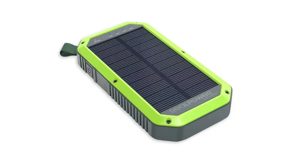 Realpower Pb-10000 Solar Wireless Charging Power Bank User Manual