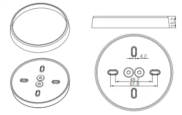 HYTRONIK HBIR29 PIR Standalone Motion Sensor with Bluetooth 5.0 SIG Mesh - 11
