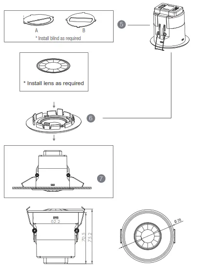 HYTRONIK HBIR29 PIR Standalone Motion Sensor with Bluetooth 5.0 SIG Mesh - 2