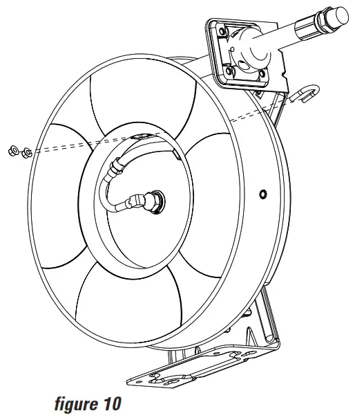 REELCRAFT RT402 OLP Series RT Spring Driven Hose Reels - Replacing the Hose