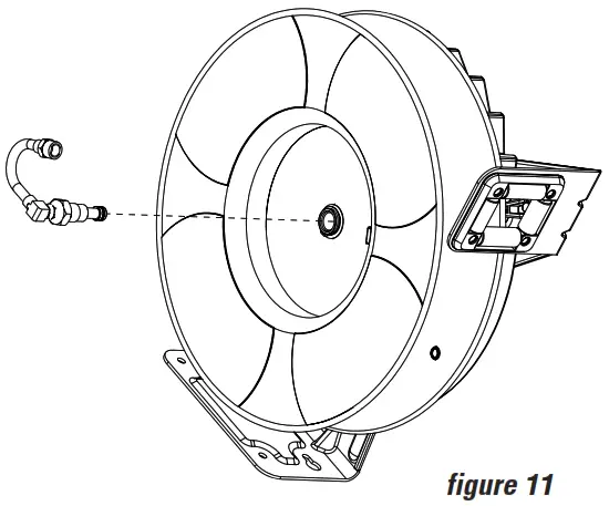 REELCRAFT RT402 OLP Series RT Spring Driven Hose Reels - Replacing the Swivel