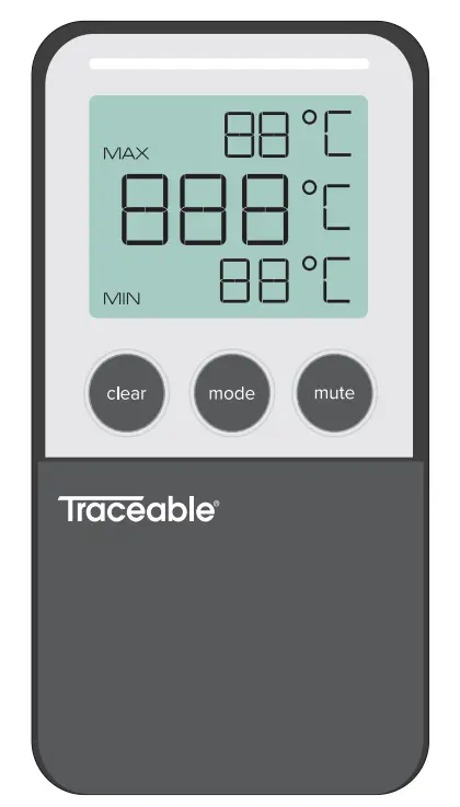 TRACEABLE 56000-00 Refrigerator-Freezer Digital