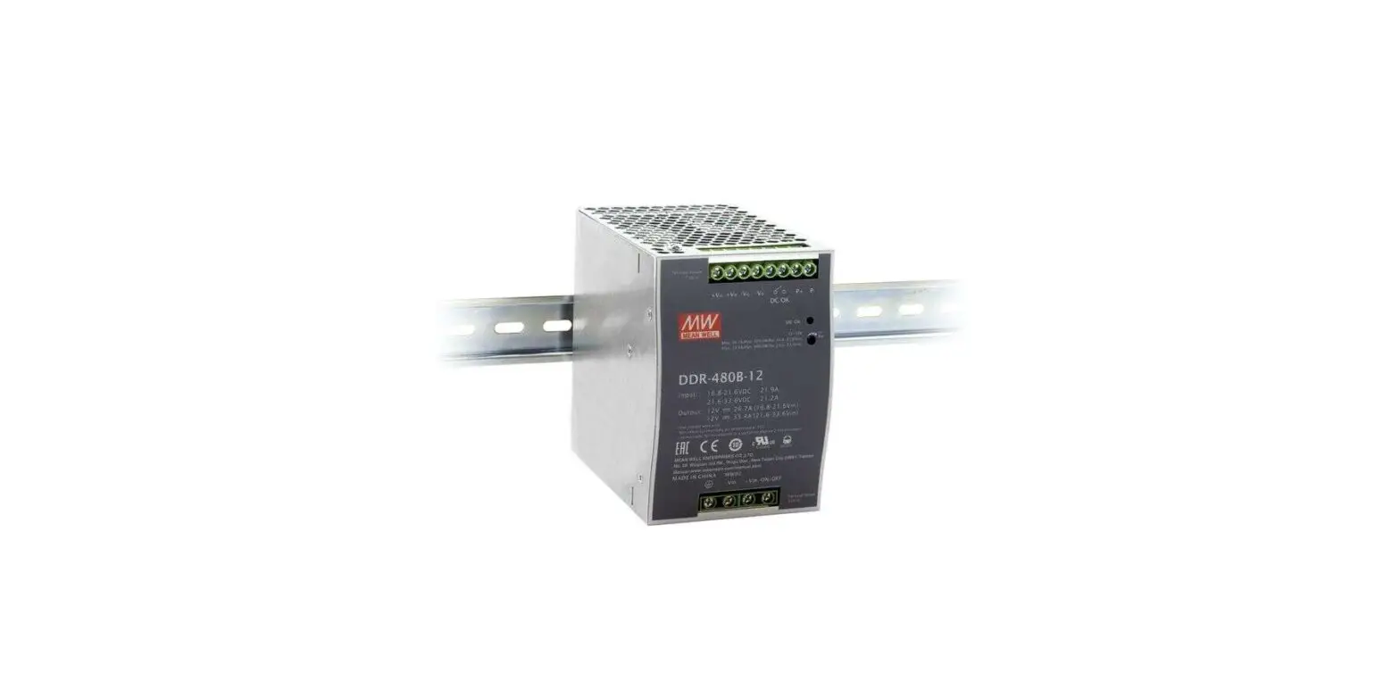 Mean Well Ddr-480 Series 480w Din Rail Type Dc To Dc Converter Instruction Manual Mean Well Ddr-480 Series 480w Din Rail Type Dc To Dc Converter Instruction Manual
