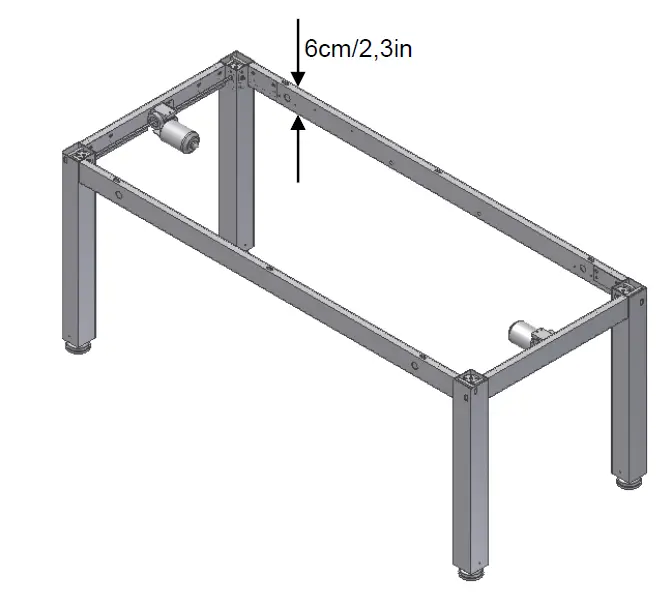 ROPOX-4Single-Frame-Electric-Height-Adjustment-65-95 cm-05