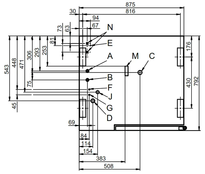 CXGSD10.10 Convotherm Maxx Pro Combi Steamer - Front view2