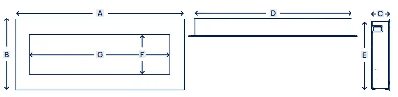 NOBLE-FLAME-VEGAS-HiFi-Stainless-Steel-Electric-Wall-Mounted-Fireplace-FIG-2