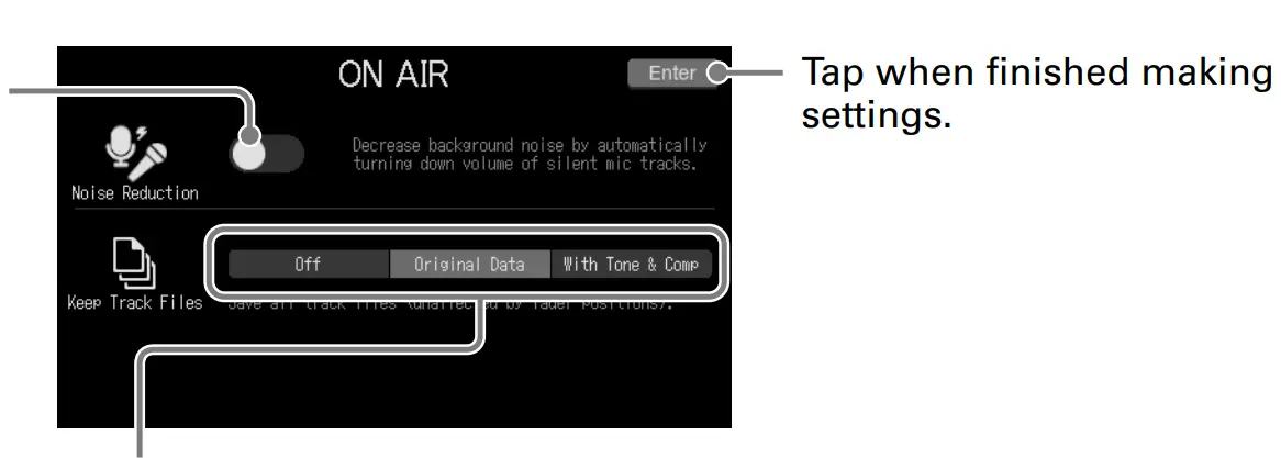 ZOOM Podtrak P8 Portable Multitrack Podcast Recorder - Setting 2