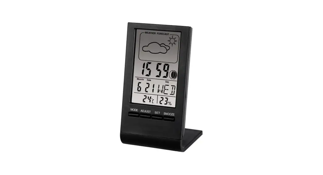 Hama Th-100 Lcd Thermometer/hygrometer Instruction Manual
