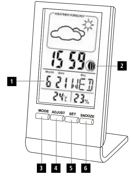 hama TH-100 LCD Thermometer -figure 2