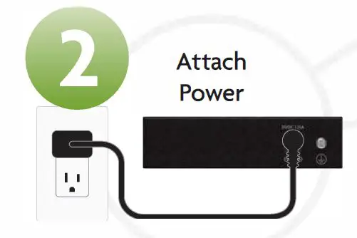 LUXUL SW-100-04P 4 Port Gb PoE+ Switch with Uplink 58W fig2