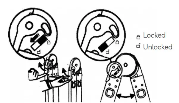 kogan KALADRM47PA 4.7M Multipurpose Foldable Ladder- position