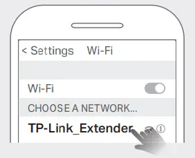 tp link RE450 AC1750 Wifi Range Extender - smartphone