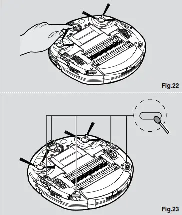 HOOVER Robo com3 Robot Vacuum Cleaner- Flg 22