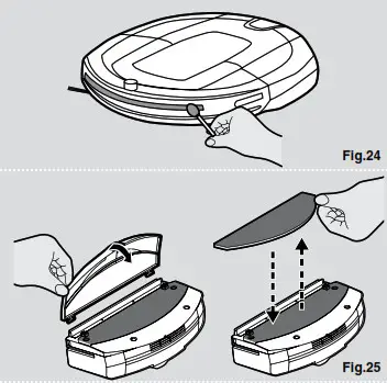 HOOVER Robo com3 Robot Vacuum Cleaner- Flg 24