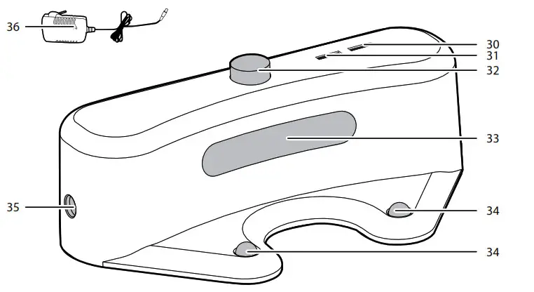 HOOVER Robo com3 Robot Vacuum Cleaner- Charging station